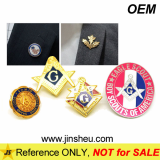 Lapel Pin Manufacturer Custom Metal Masonic Member Badge